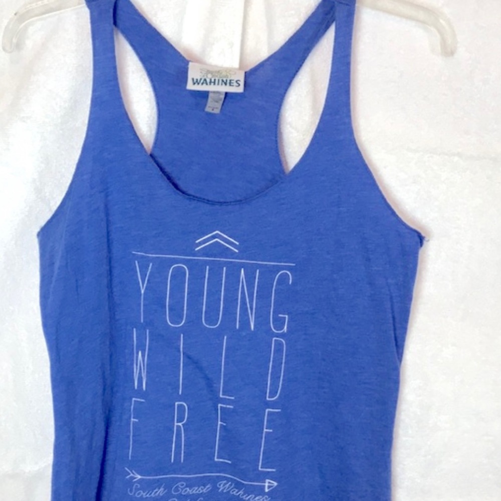 South Coast Medium Blue Tank Top